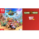 Play the Mario Kart World game with GameTruck at your local Best Buy