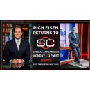 Rich Eisen Returns to SportsCenter After Two Decades  Live from Los Angeles Monday, Aug. 18