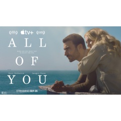 Brett Goldstein and Imogen Poots star in the Apple Original Film, All of You, premiering globally on September 26 on Apple TV+.