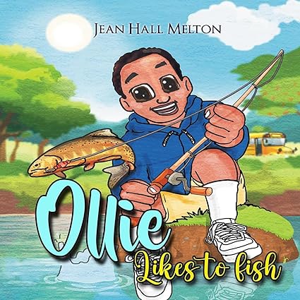 Ollie Likes To Fish” - A Captivating Children's Book Fusing