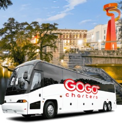 GOGO Charters Bus in San Antonio