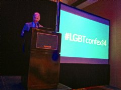 Joseph M Pomper, US Consul General. LGBT Confex 4th International LGBT Business Expo. June 12, 2014. Puerto Vallarta, Mexico.