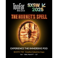 “The Hornet’s Spell” is the latest experiment in TooFar Media’s ongoing pursuit of immersive storytelling. Built with Generative AI, Stable Diffusion, Blender, PlayCanvas, Adobe Firefly, and Dolby Atmos spatial audio.