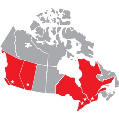 EMSL Canada, Inc. Laboratory Locations