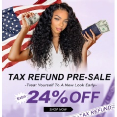 2025 tax refund wig sale