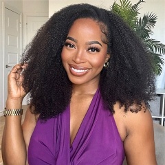 3-in-1 half wig