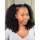 Effortless Beauty: CurlyMe Half Wigs Blend Seamlessly with Natural Hair