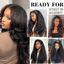 BGMgirl Kinky Straight Half Wig Becomes A Hit This Summer